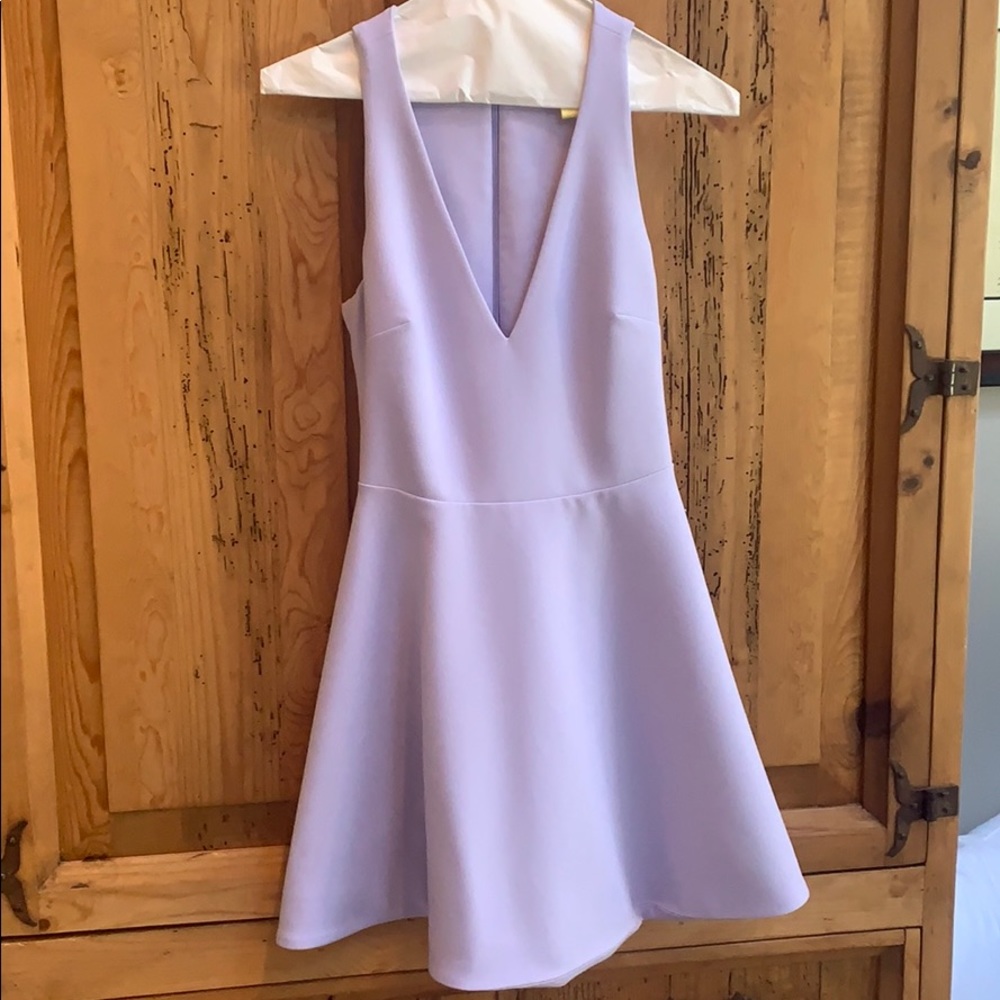 Elizabeth and James deep v dress